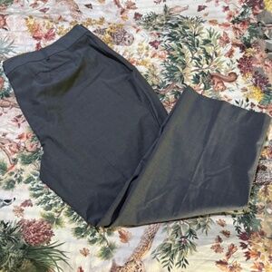 NWT 24W Talbot's Woman Wool Curvy Slate Gray 31" Inseam Pants